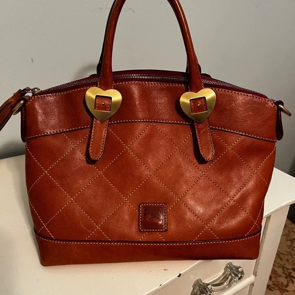Brown Leather Handbag - Picture 1 of 8
